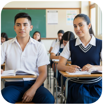 Estudiantes de educación media superior
